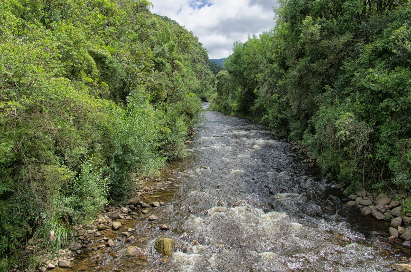 Rio dos Bugres, em Urubici, Santa Catarina