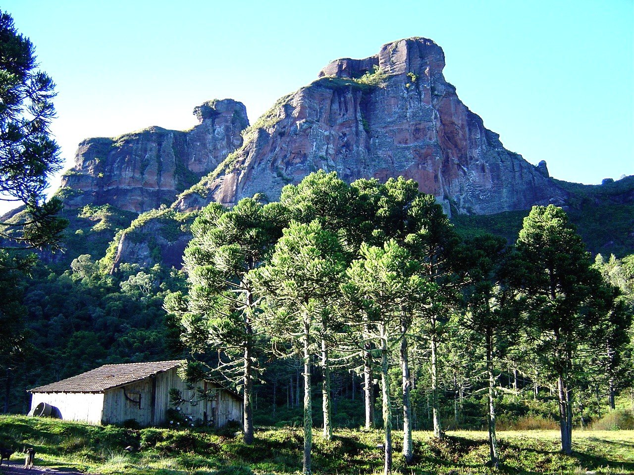 Pedra da Águia, formação rochosa em Urubici (SC)