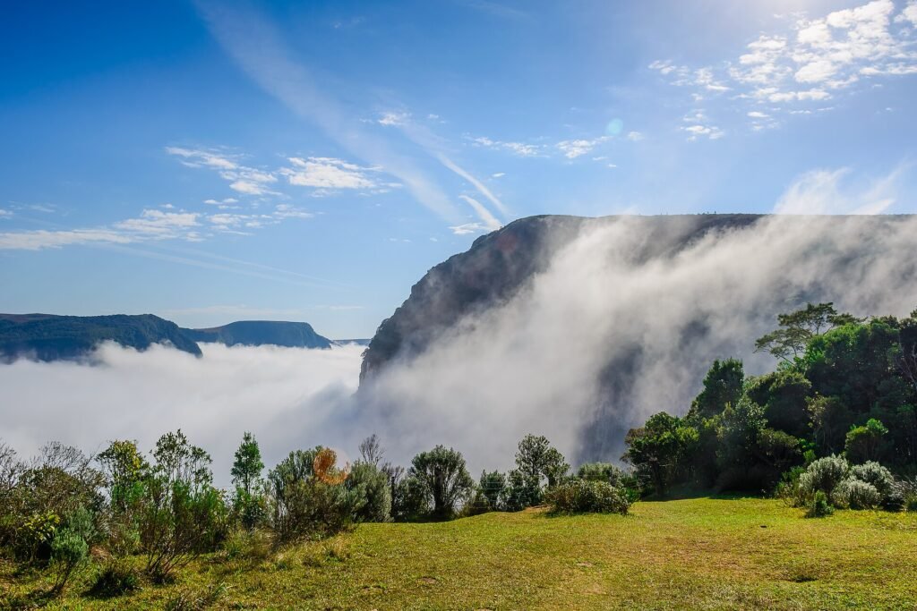O Cânion Fortaleza, em Cambará do Sul (RS)