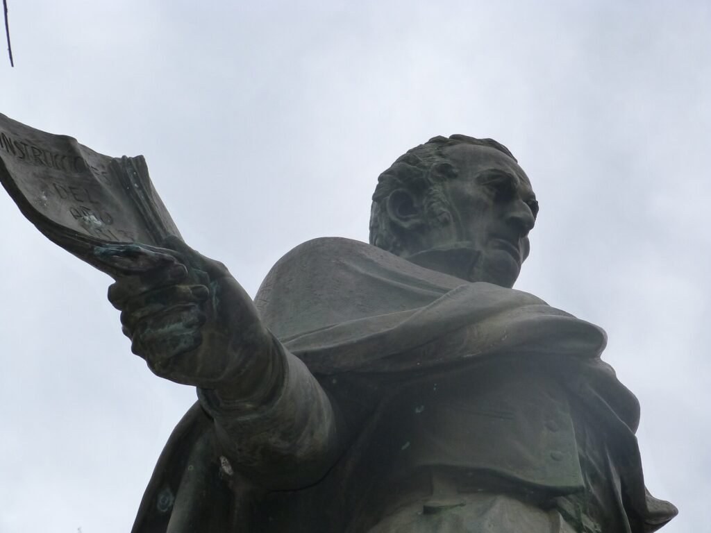Monumento na Plaza Artigas, em Rivera, no Uruguai