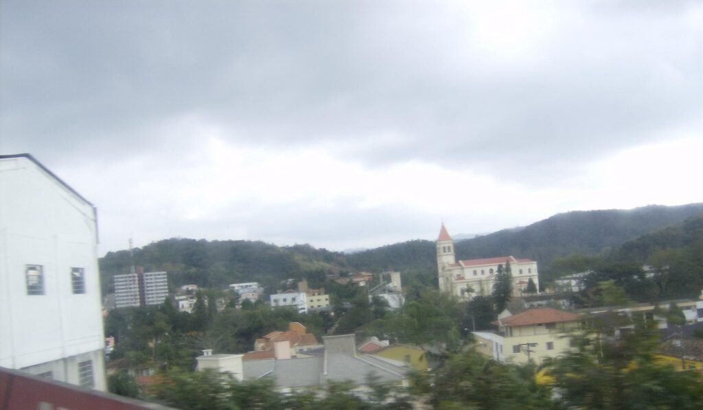 Vista de Urussanga (SC), nos Vales da Uva Goethe